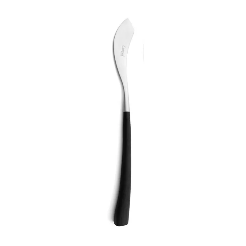 Cutipol Besteck Noor schwarz/silber Fischmesser 21 cm
