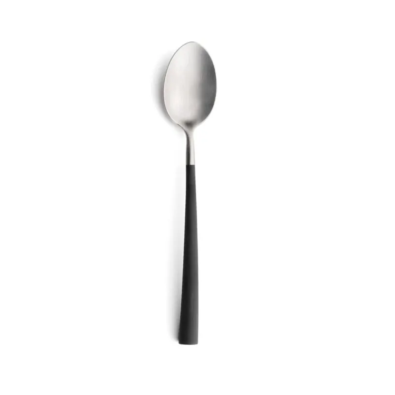 Cutipol Besteck Noor schwarz/silber Teelöffel 12,7 cm