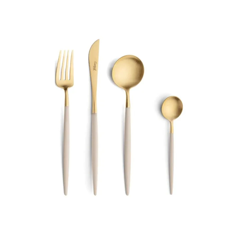 Cutipol Besteck Set Goa ivory/gold 24 tlg.