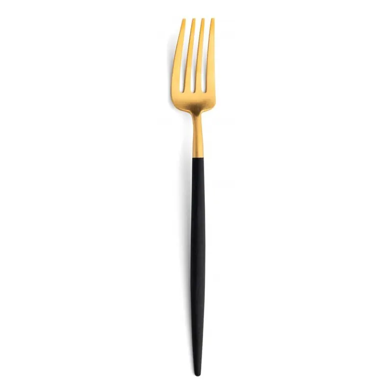 Cutipol Goa Dessertgabel schwarz/gold