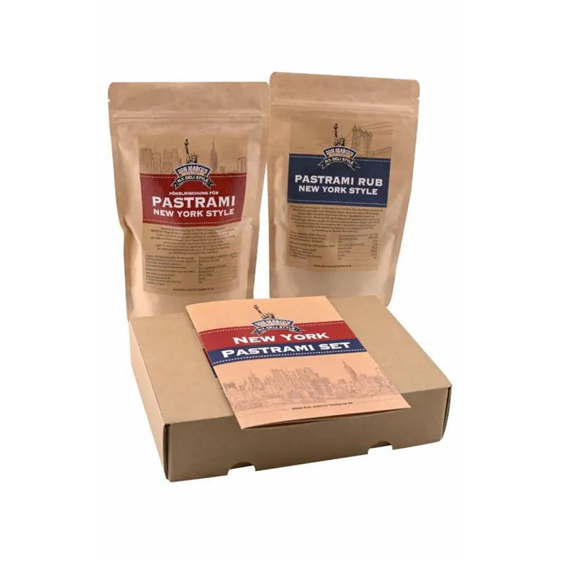 DON MARCO  Barbecue Pastrami Set New York Deli Style