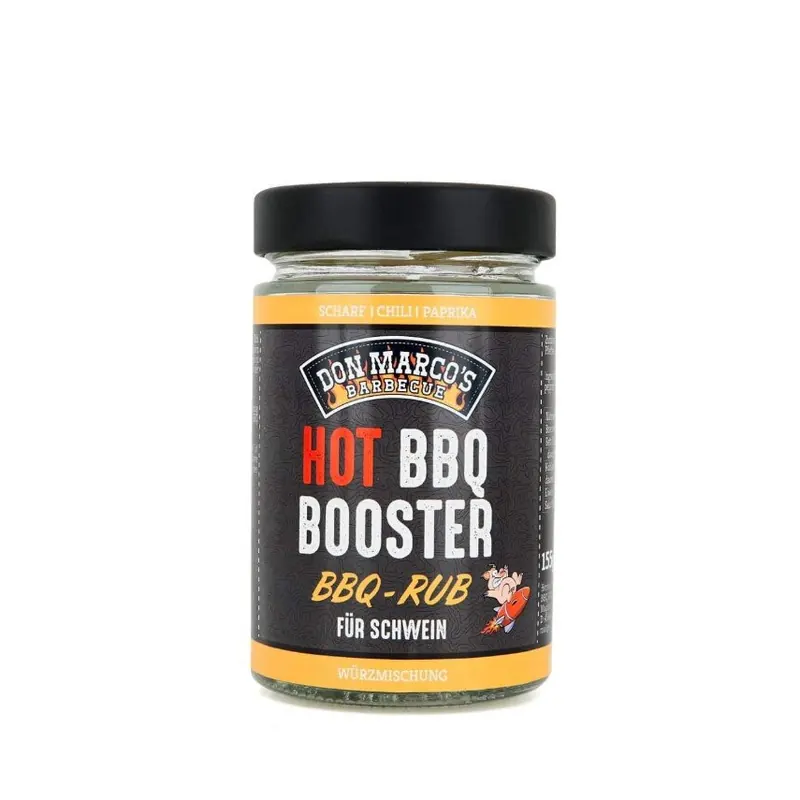 DON MARCO BBQ Booster - BBQ Rub 155 g Glas