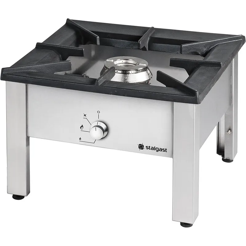 Edelstahl Gas-Hockerkocher TOP G20 567x607x380 mm (BxTxH)