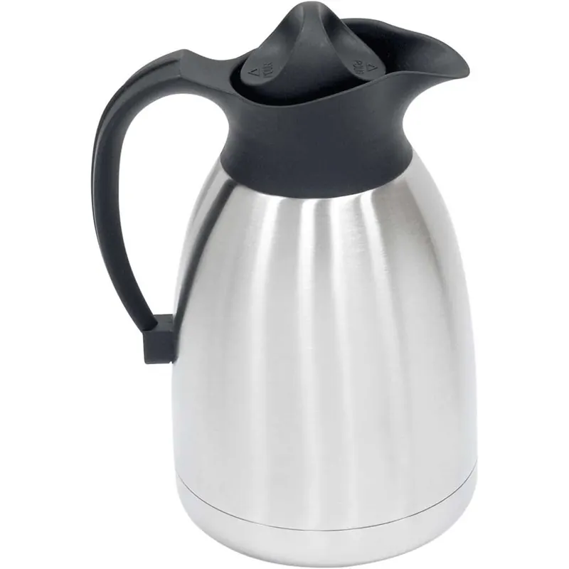 Edelstahl Isolierkanne 1,5 Liter mit Schraubdeckel