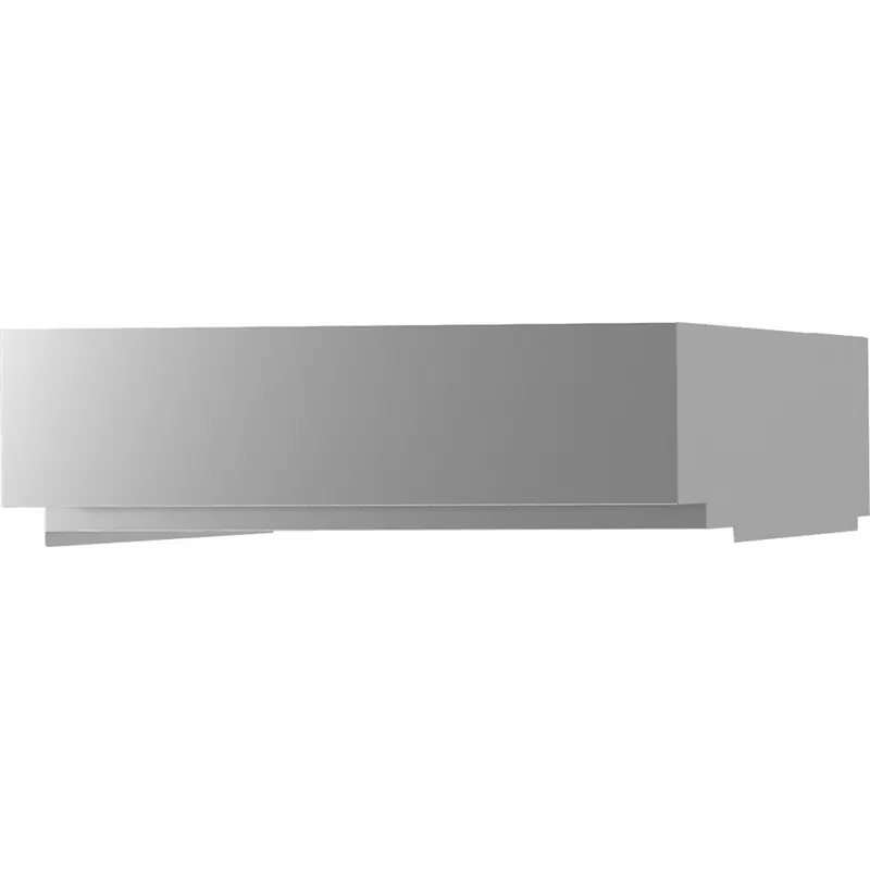 Edelstahl Wandhaube für Elektro-Kombidämpfer GN 2 / 1