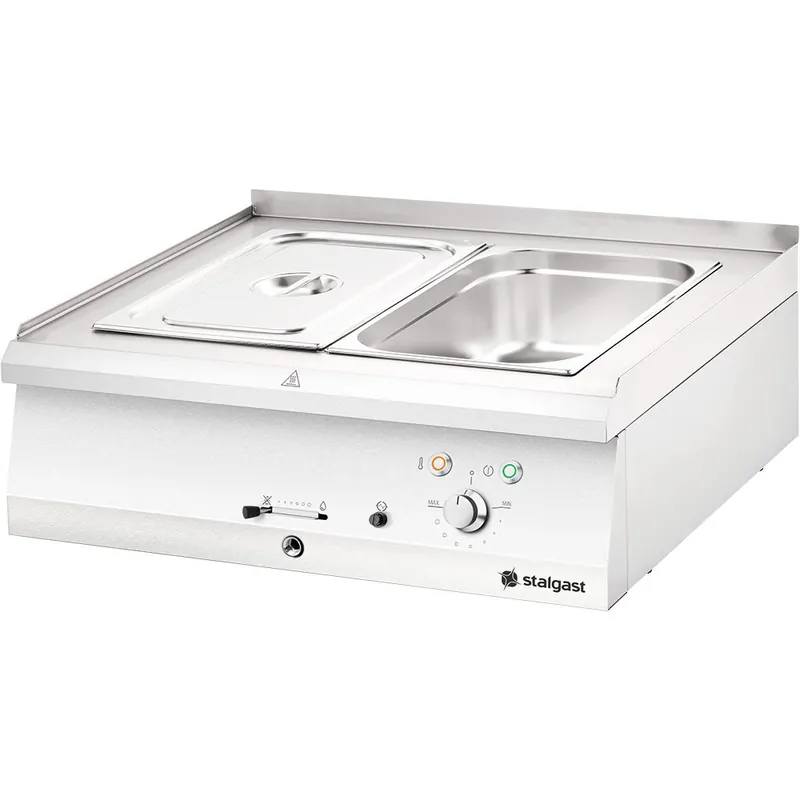 Elektro-Bain-Marie 2x GN 1 / 1 Tischgerät aus Edelstahl Serie 700 ND