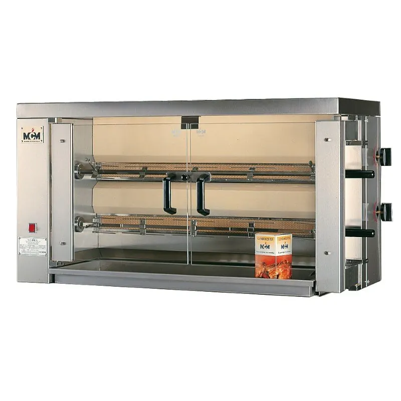 Elektro Hähnchengrill 1098 x 480 x 640 mm 6,6 kW 400 V 2EE
