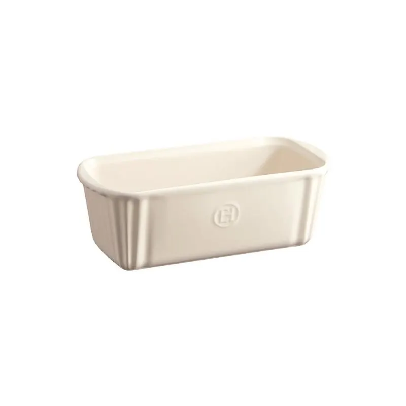 Emile Henry Kastenform creme 23,5 x 10,5 cm