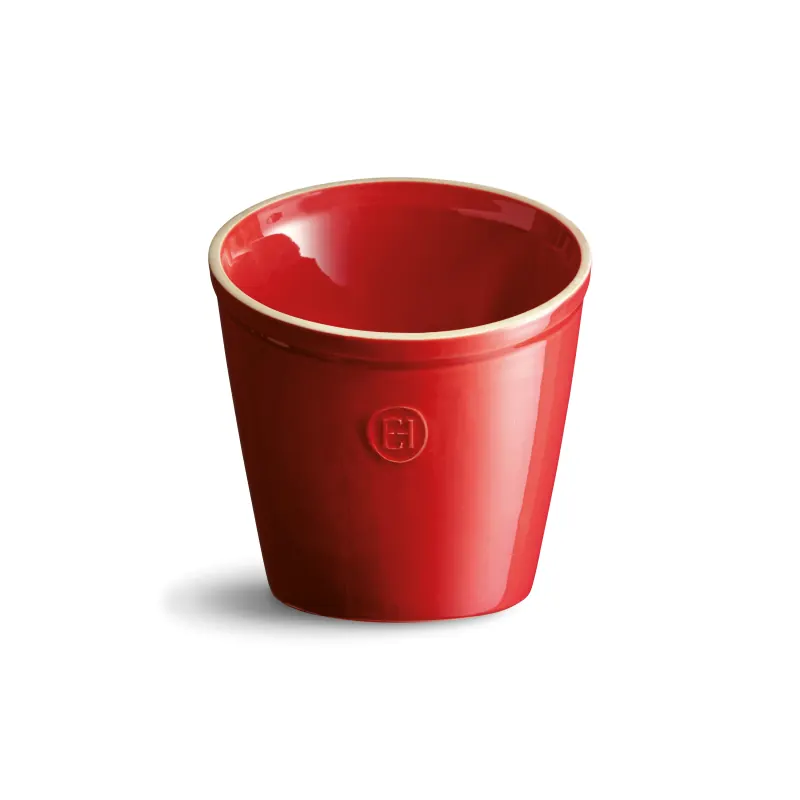 Emile Henry Utensilienbehälter rot