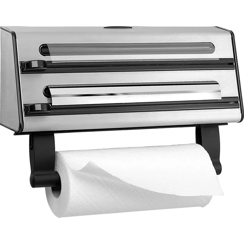 EMSA Schneidabroller Contura 3fach 41x28x11cm Edelstahl
