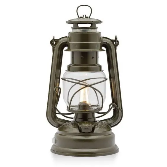 FEUERHAND Baby Special 276 LED Laterne Oliv