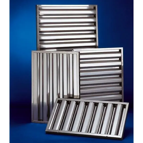 Flammschutzfilter 400 x 500 x 25 mm Edelstahl FA400x500x25