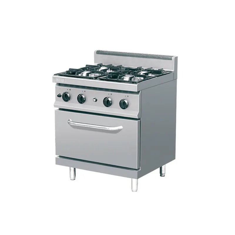 Gas Kochherd mit Ofen 800 x 700 x 900 (+140) mm THG7F4PW-FG1