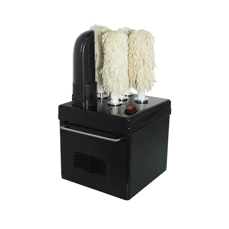 Gläserpoliermaschine 5 Walzen schwarz 1.2 kW 230V