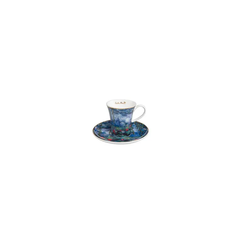 Goebel Artis Orbis Claude Monet – Seerosen mit Weide Espressotasse