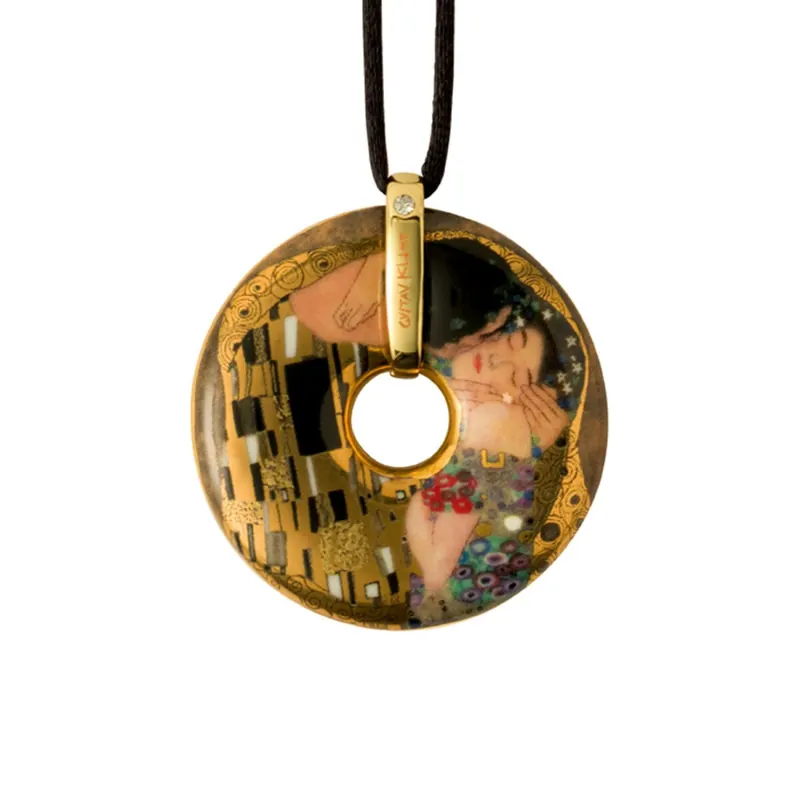 Goebel Artis Orbis Gustav Klimt – Der Kuss Halskette
