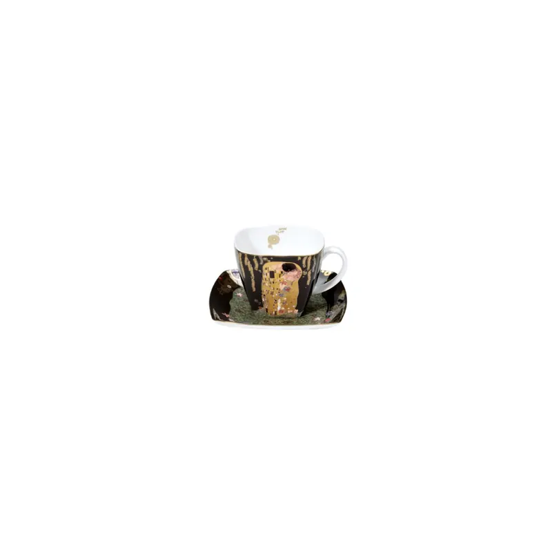 Goebel Artis Orbis Gustav Klimt – Der Kuss Kaffeetasse 14 × 14 × 8 cm