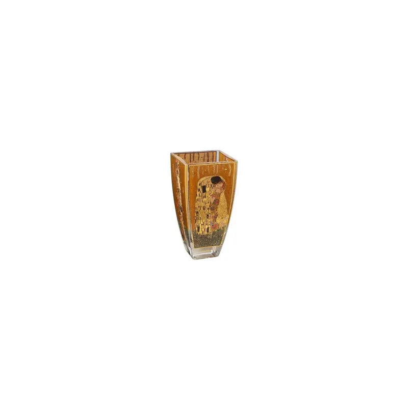 Goebel Artis Orbis Gustav Klimt – Der Kuss Vase 8,5 × 8,5 × 16 cm