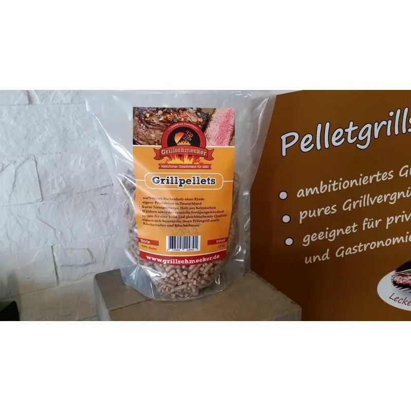GRILLSCHMECKER Grillpellets reine Buche 1,5 kg