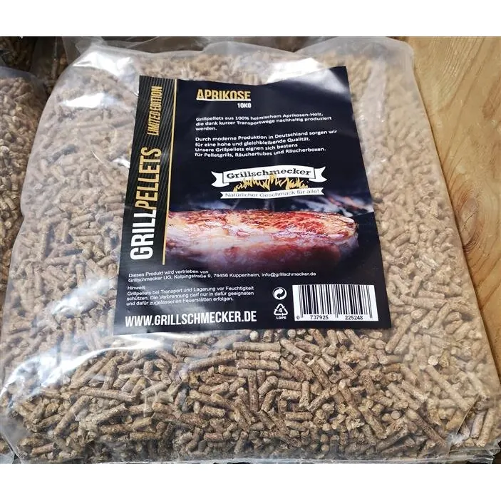 GRILLSCHMECKER Grillpellets Sonderedition Aprikose 10kg