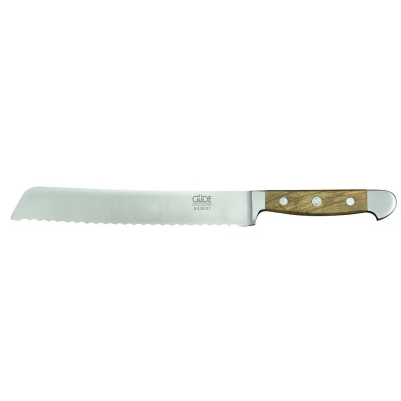 Güde ALPHA OLIVE Brotmesser geschmiedet
