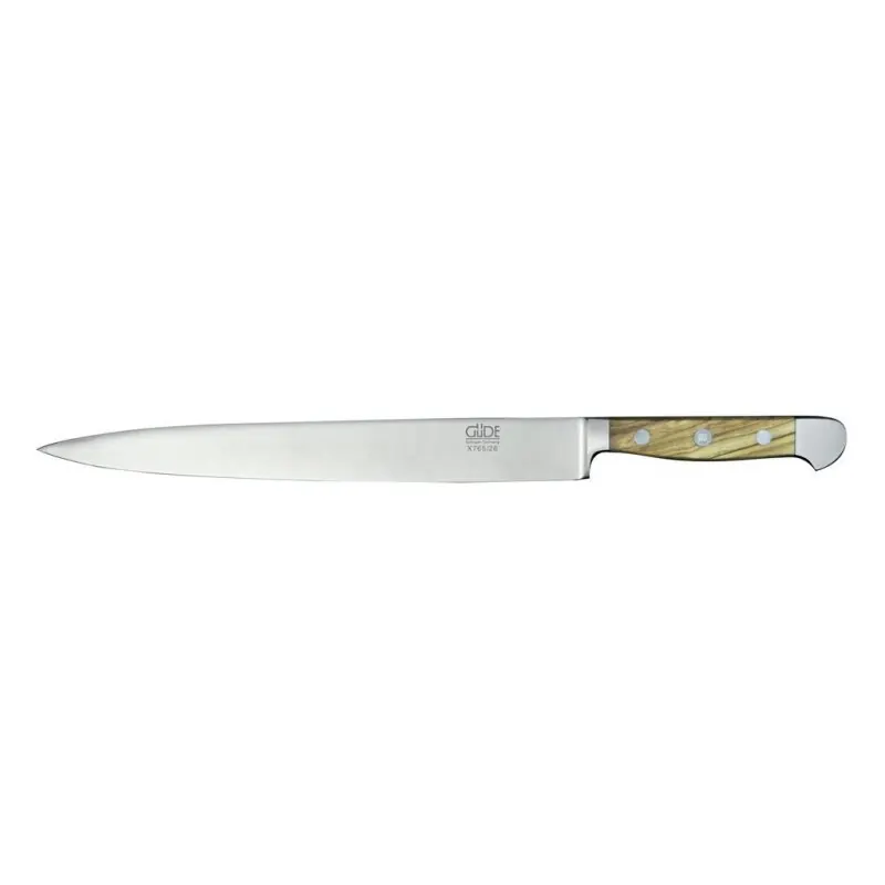 Güde ALPHA OLIVE Schinkenmesser geschmiedet | 21 cm