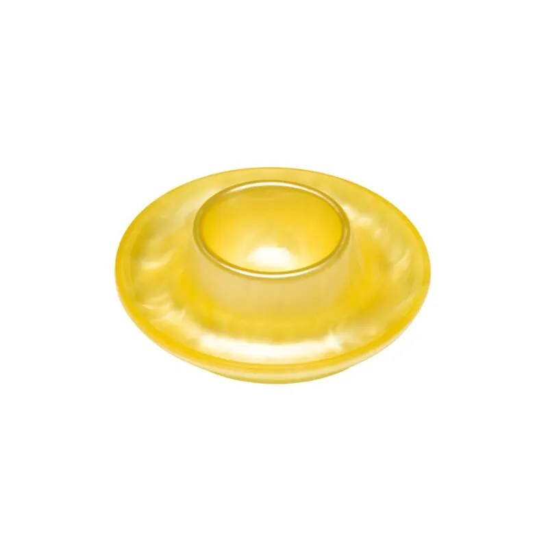 Heim & Söhne Eierbecher aus Acryl gelb