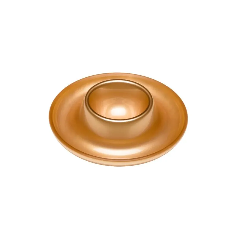 Heim & Söhne Eierbecher aus Acryl gold