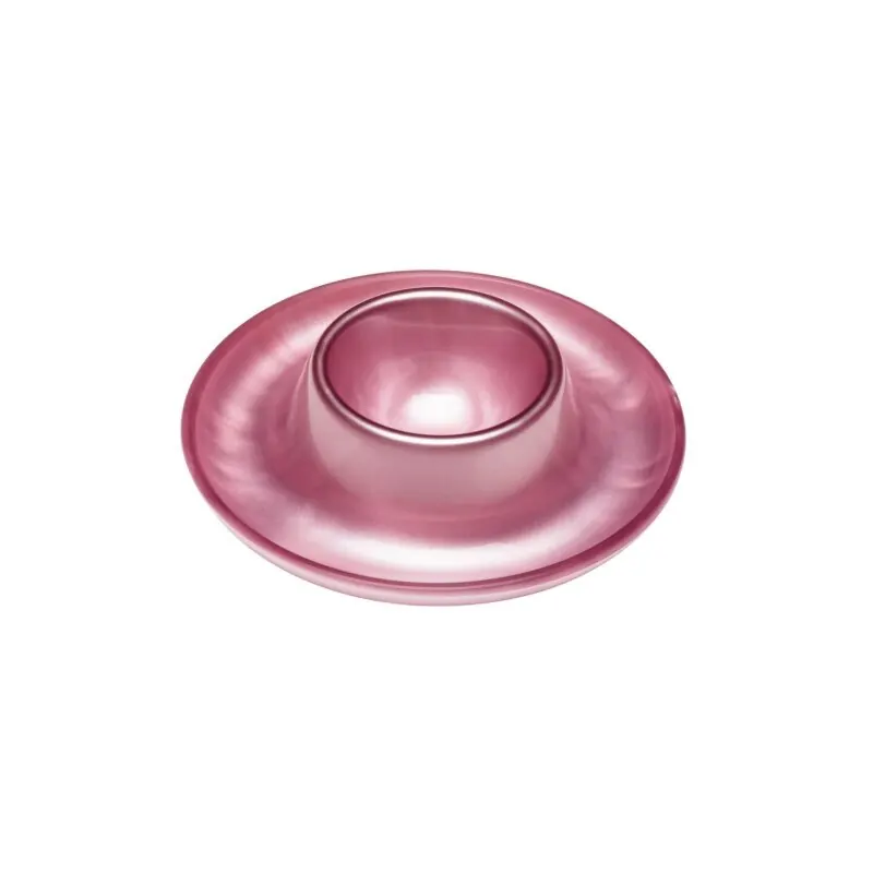 Heim & Söhne Eierbecher aus Acryl malve
