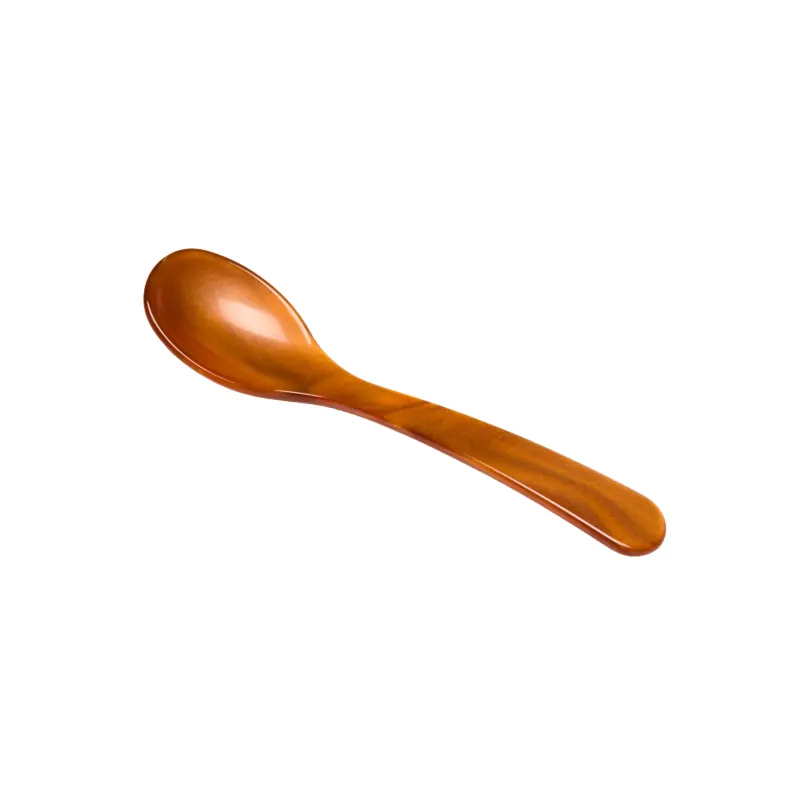 Heim & Söhne Eierlöffel aus Acryl cognac