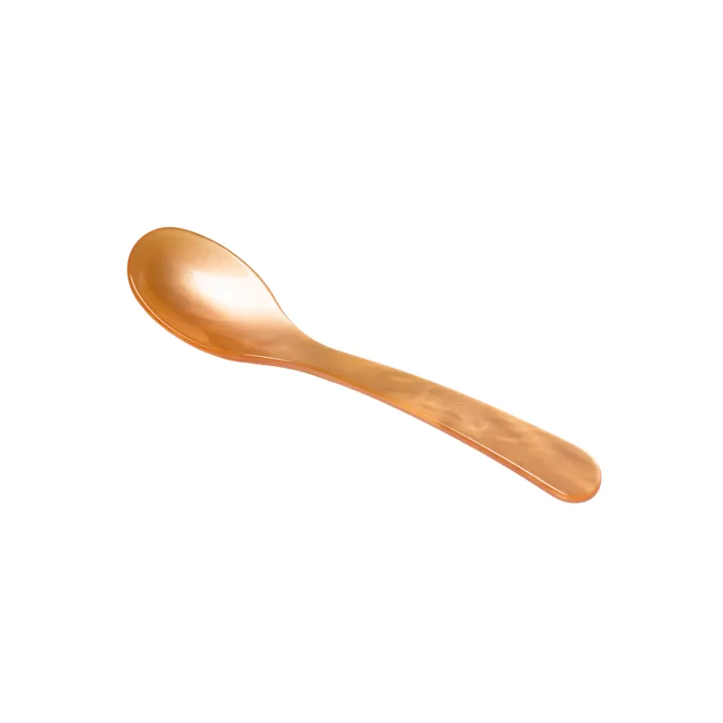 Heim & Söhne Eierlöffel aus Acryl gold