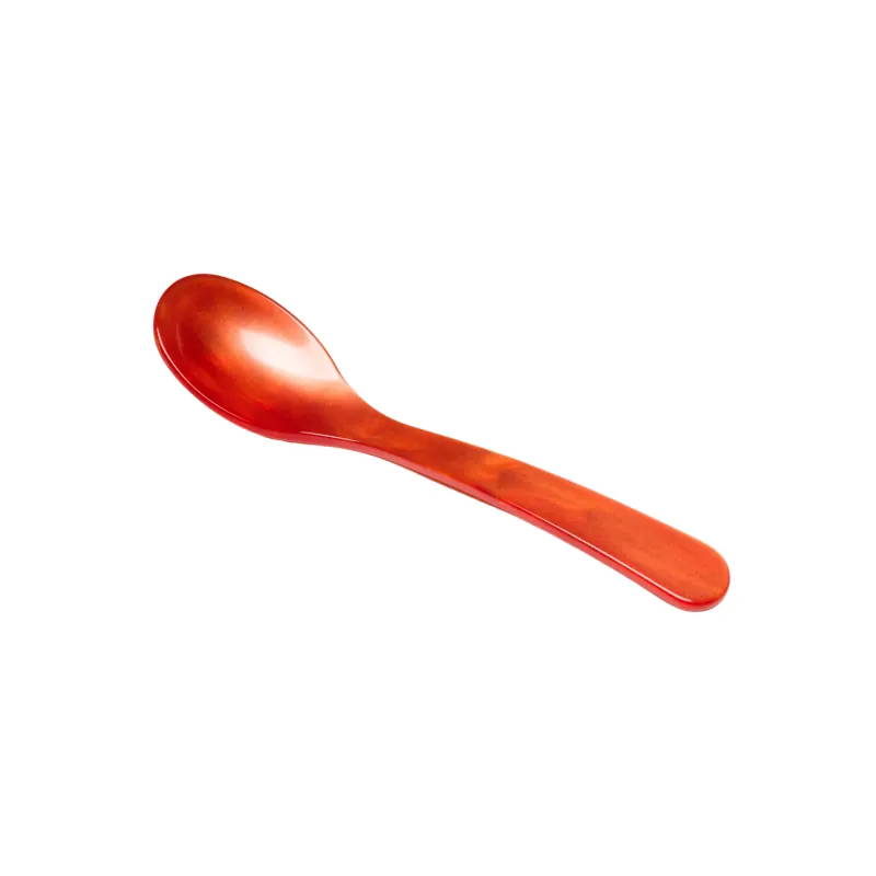 Heim & Söhne Eierlöffel aus Acryl korall