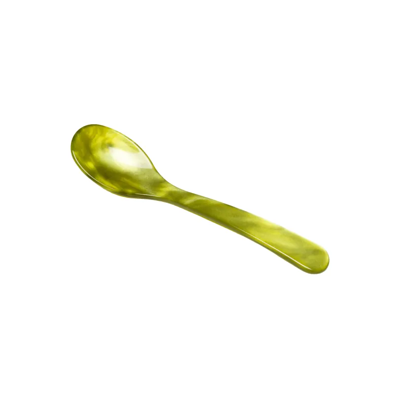 Heim & Söhne Eierlöffel aus Acryl oliv