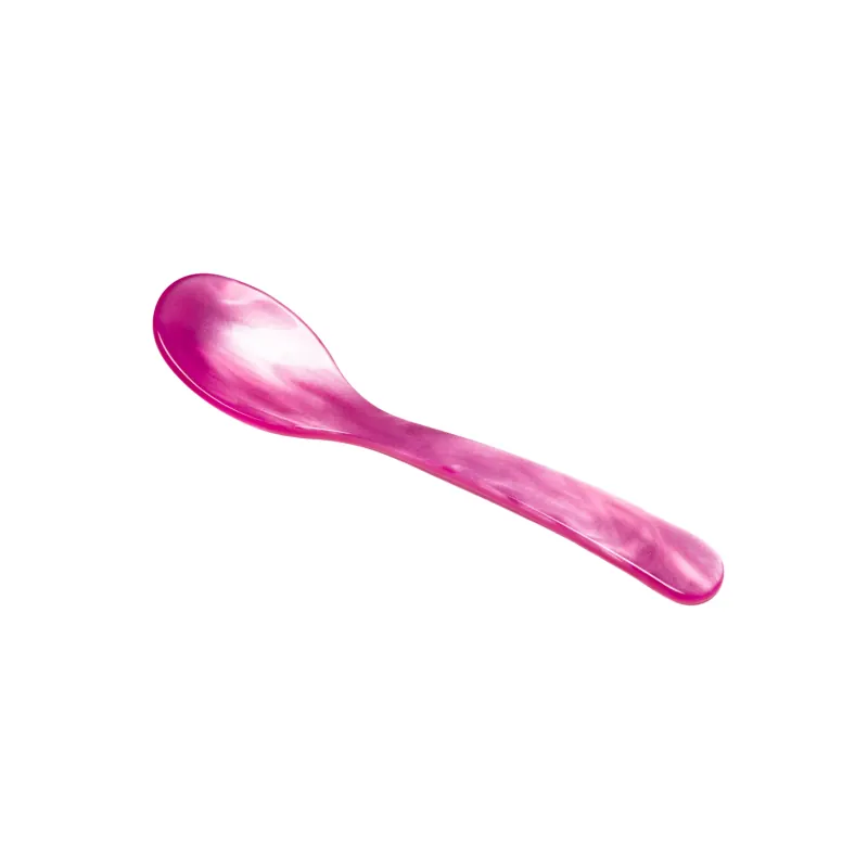 Heim & Söhne Eierlöffel aus Acryl pink