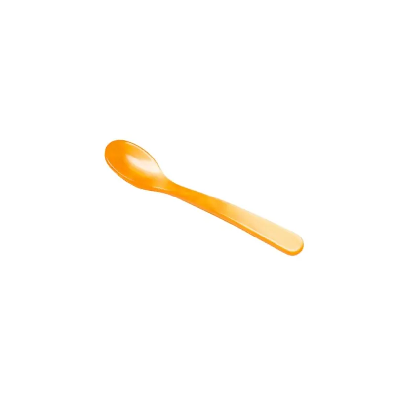 Heim & Söhne Espressolöffel aus Acrylglas 10 cm orange