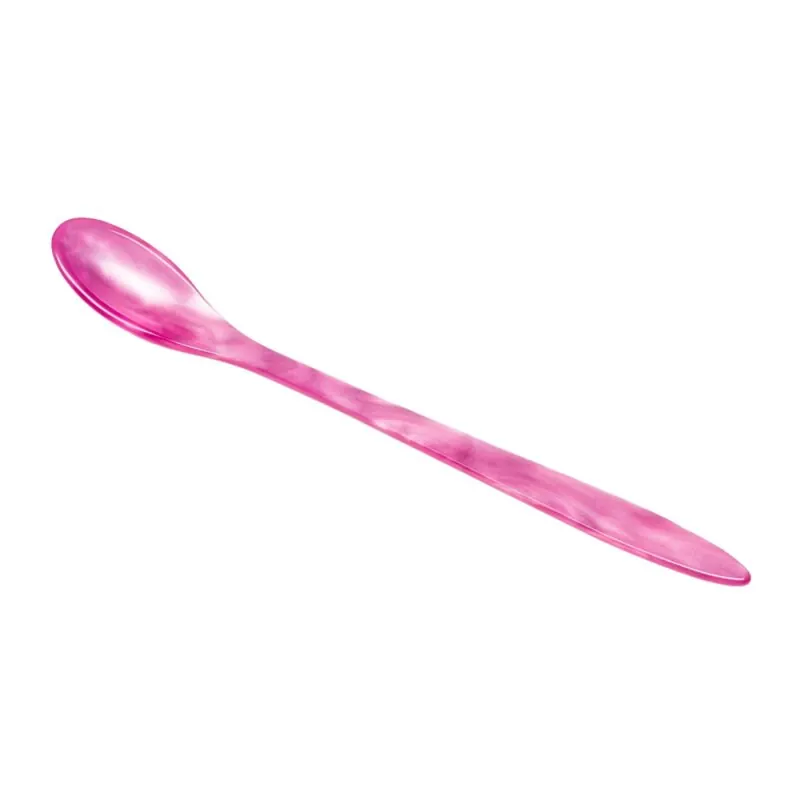 Heim & Söhne Joghurtlöffel aus Acryl pink