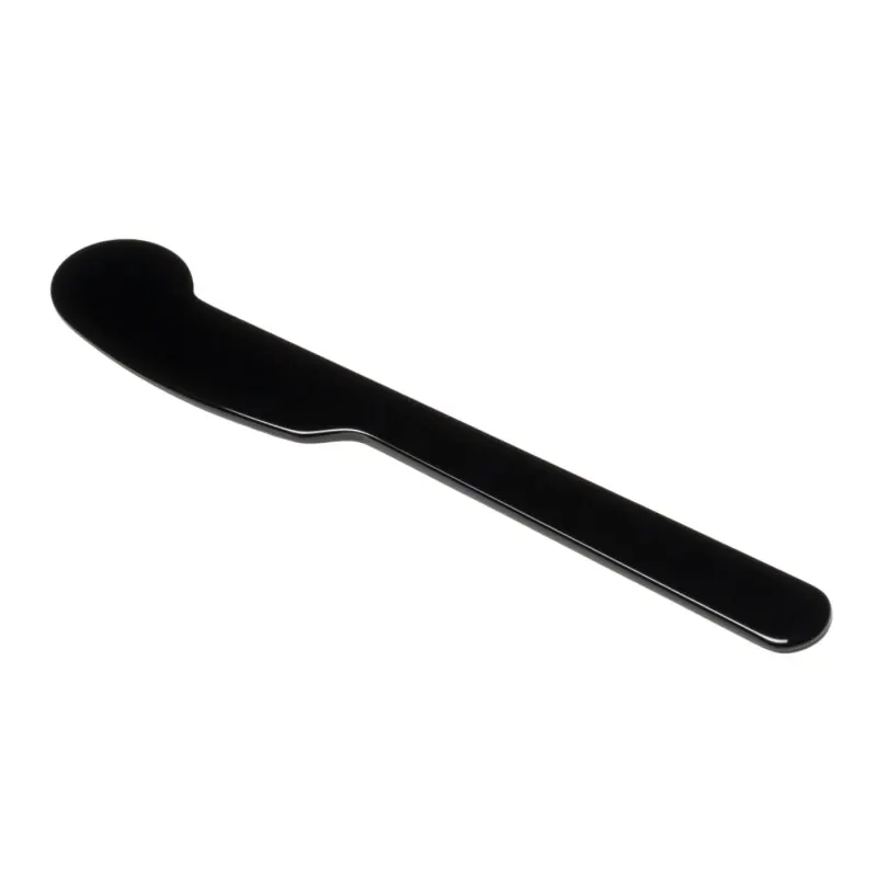 Heim & Söhne Kaviarmesser aus Acrylglas schwarz