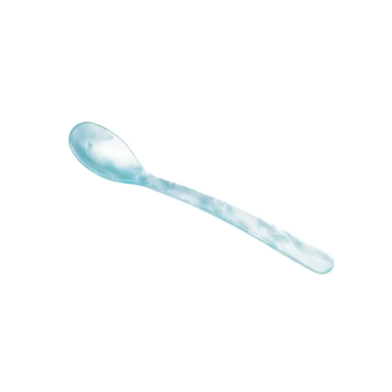 Heim & Söhne Löffel aus Acrylglas 16 cm aqua