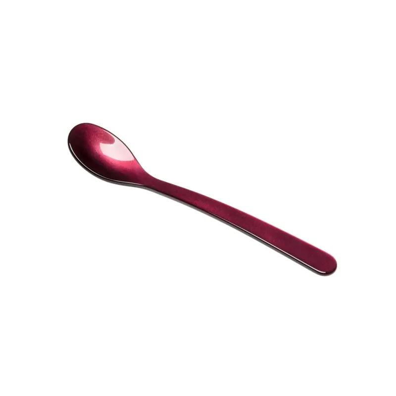 Heim & Söhne Löffel aus Acrylglas 16 cm bordeaux