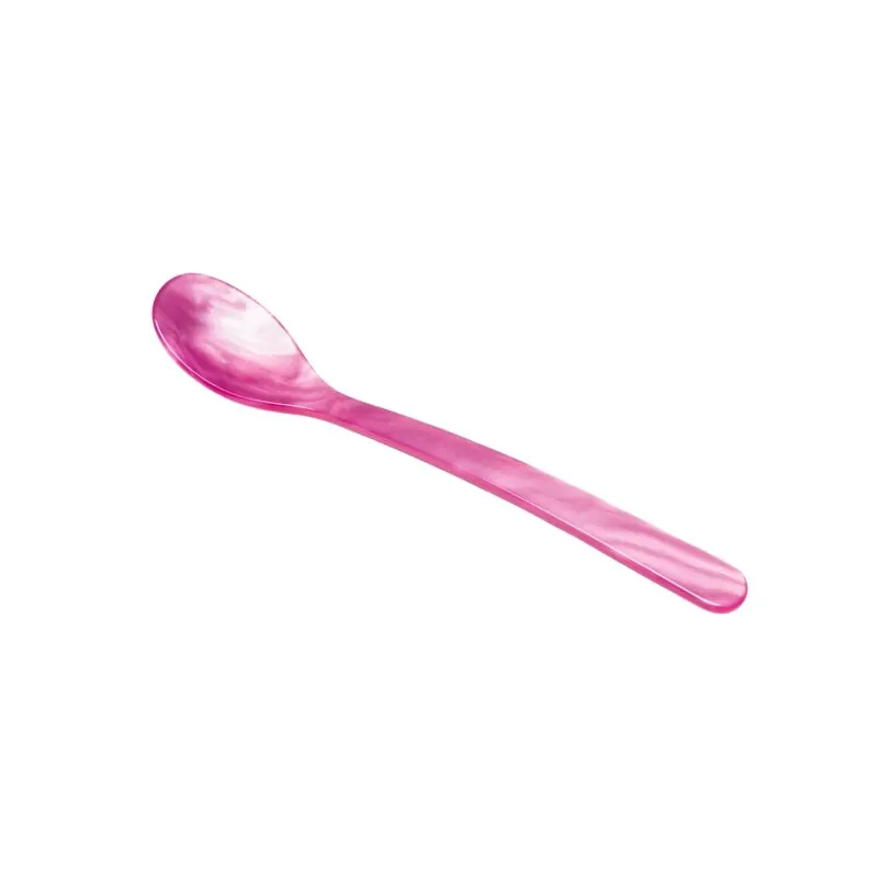 Heim & Söhne Löffel aus Acrylglas 16 cm pink