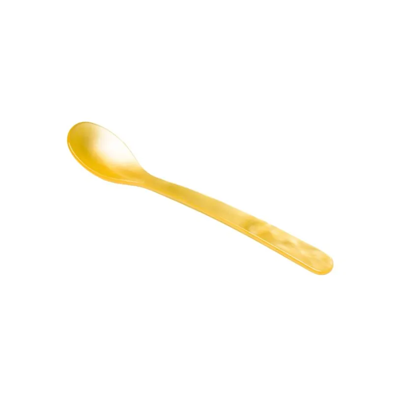 Heim & Söhne Löffel aus Acrylglas 16 cm sonnengelb