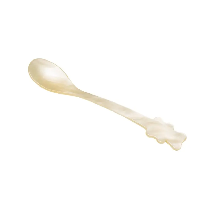 Heim & Söhne Motiv Löffel Bär 15,5 cm vanille