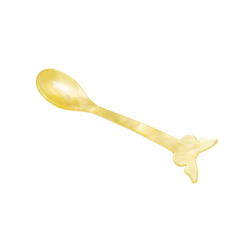 Heim & Söhne Motiv Löffel Schmetterling 15 cm gelb