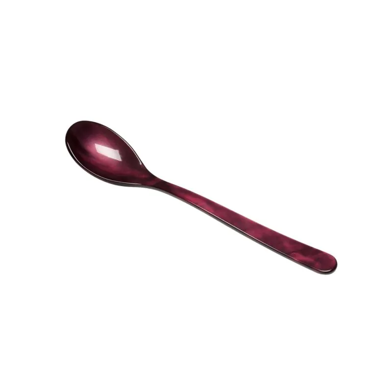 Heim & Söhne Müslilöffel aus Acryl bordeaux