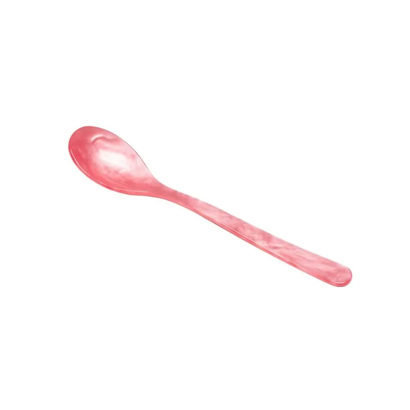 Heim & Söhne Müslilöffel aus Acryl rosa