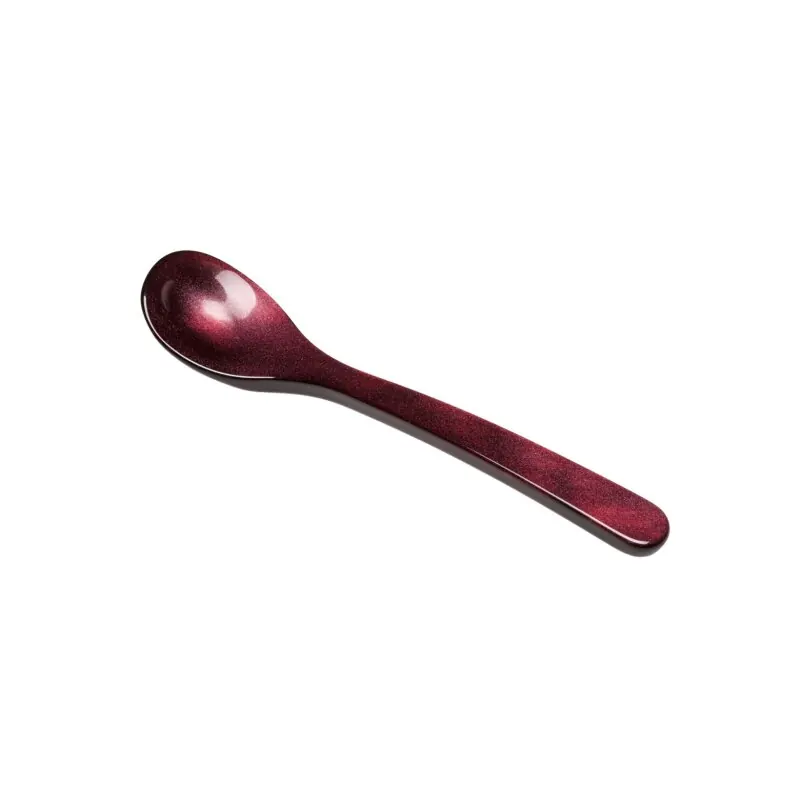 Heim & Söhne Salzlöffel aus Acryl bordeaux 6,5 cm