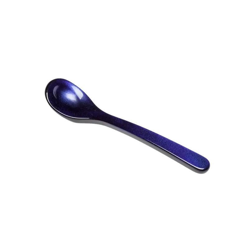 Heim & Söhne Salzlöffel aus Acryl marineblau 6,5 cm