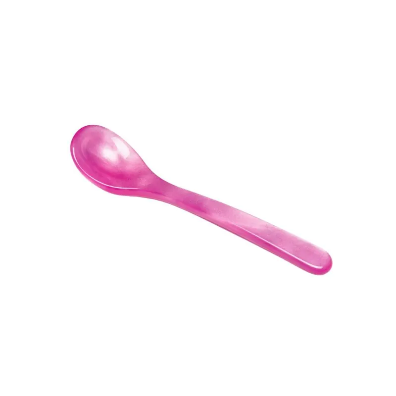 Heim & Söhne Salzlöffel aus Acryl pink 6,5 cm