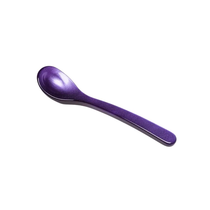 Heim & Söhne Salzlöffel aus Acryl violett 6,5 cm