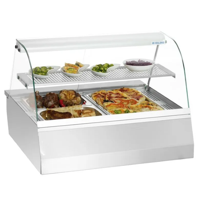 Heiße Theke 800 x 770 x 610 mm 1,8 kW 95 L 2x GN1/1 CELINA80